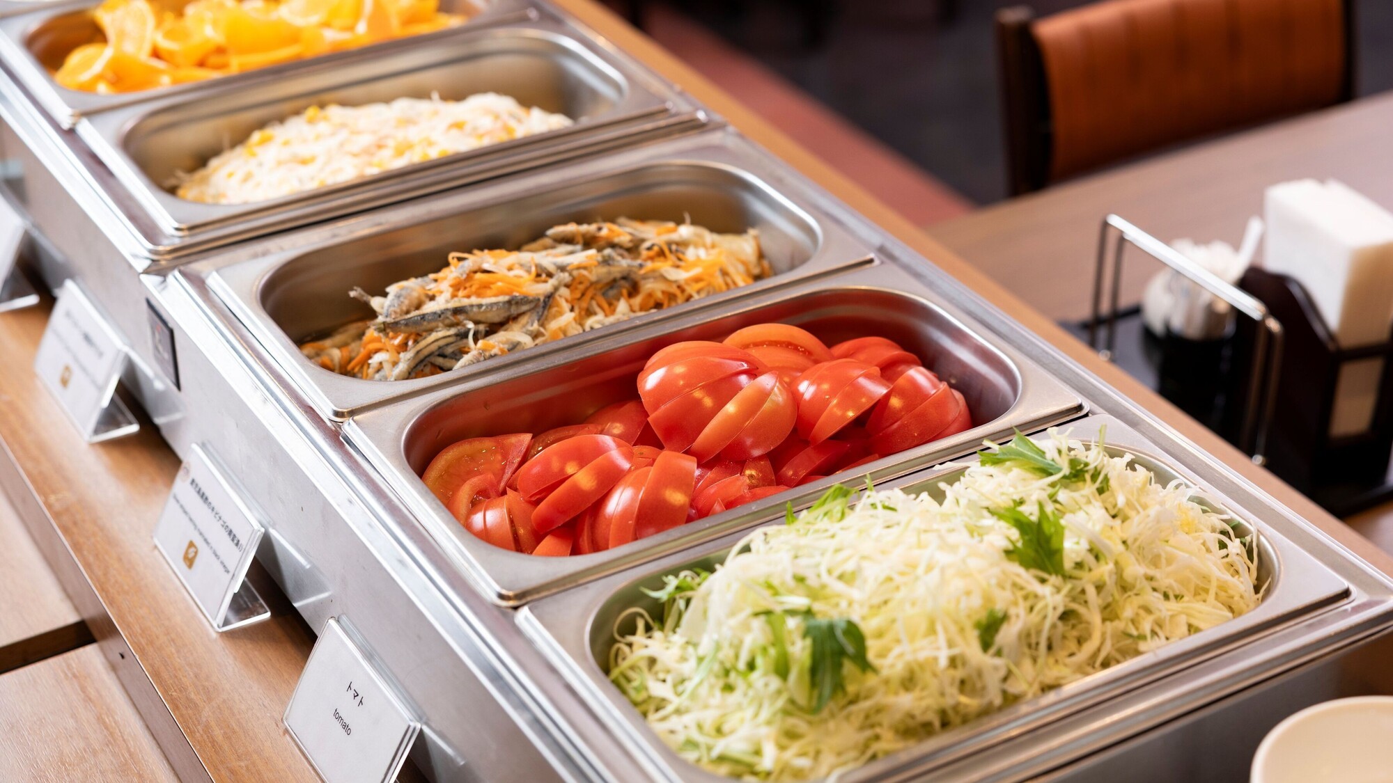 【朝食】サラダコーナー