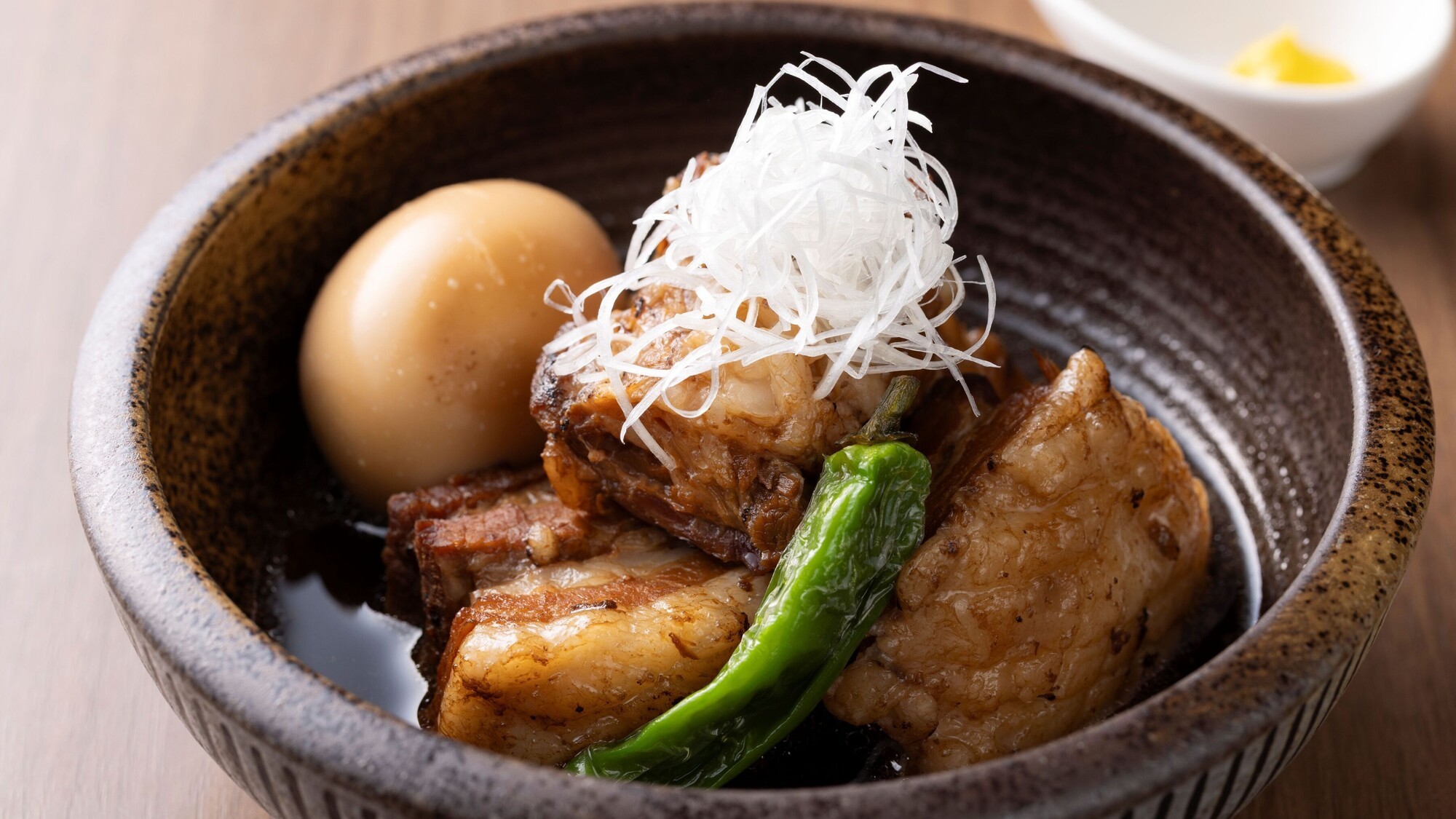 【夕食】鹿児島産黒豚の角煮