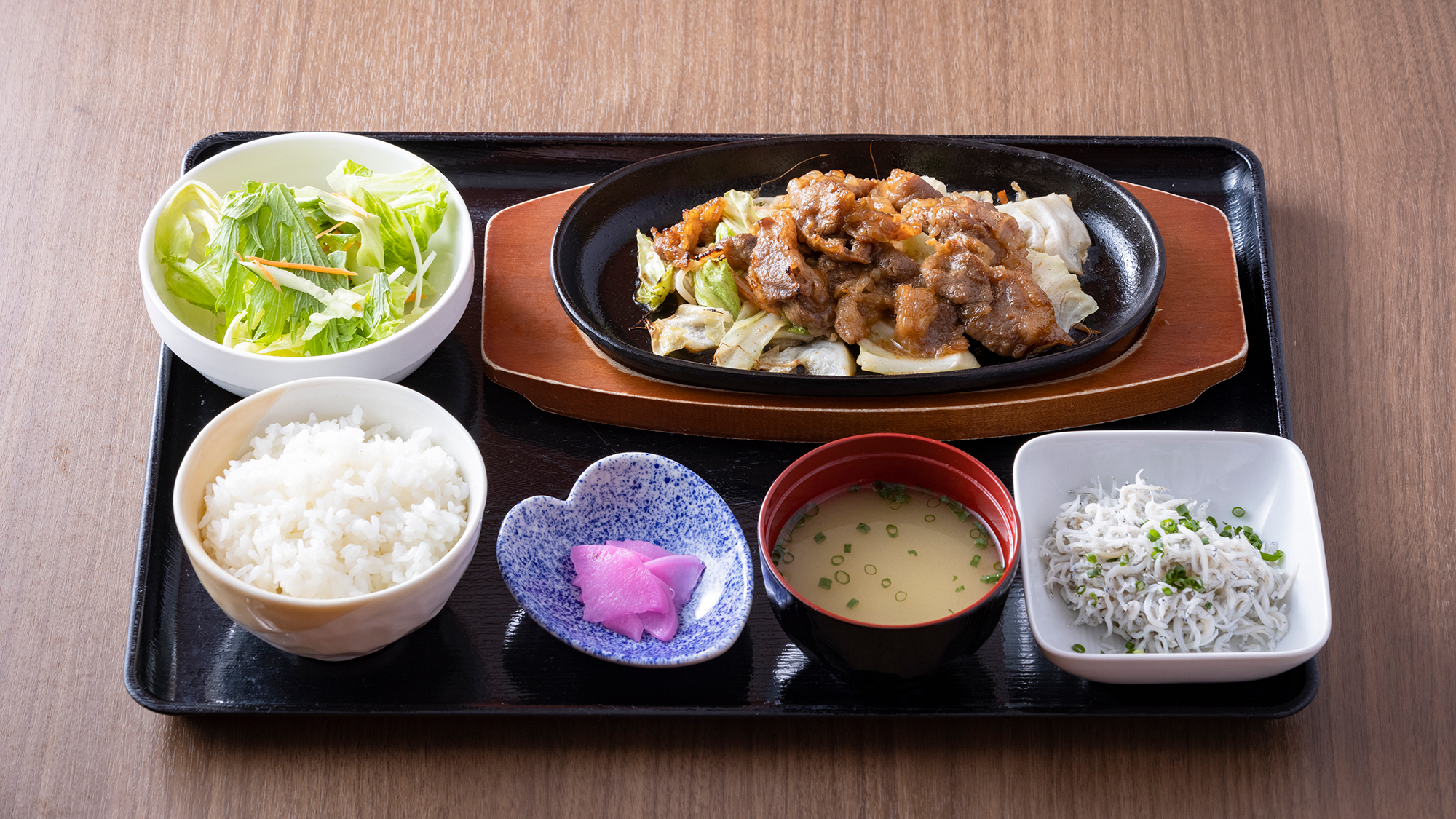 【夕食】牛カルビ定食