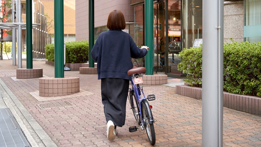 ☆【無料レンタサイクル】空いていれば自由に使えます。専有は5泊500円より承ります。