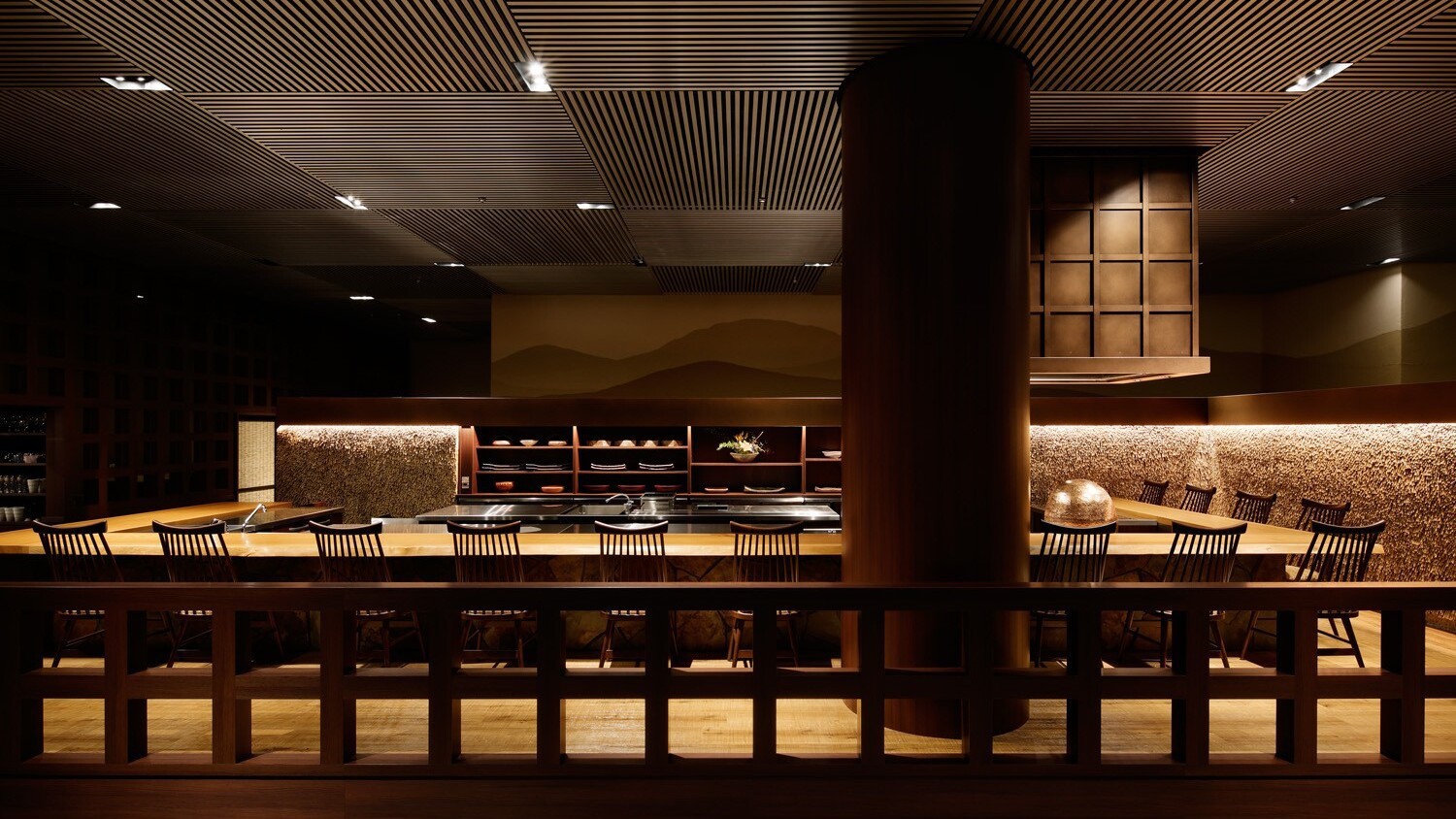 【天麩羅ディナー】滋賀県産の野菜や季節の食材をカウンターで楽しむ。夕朝食付プラン