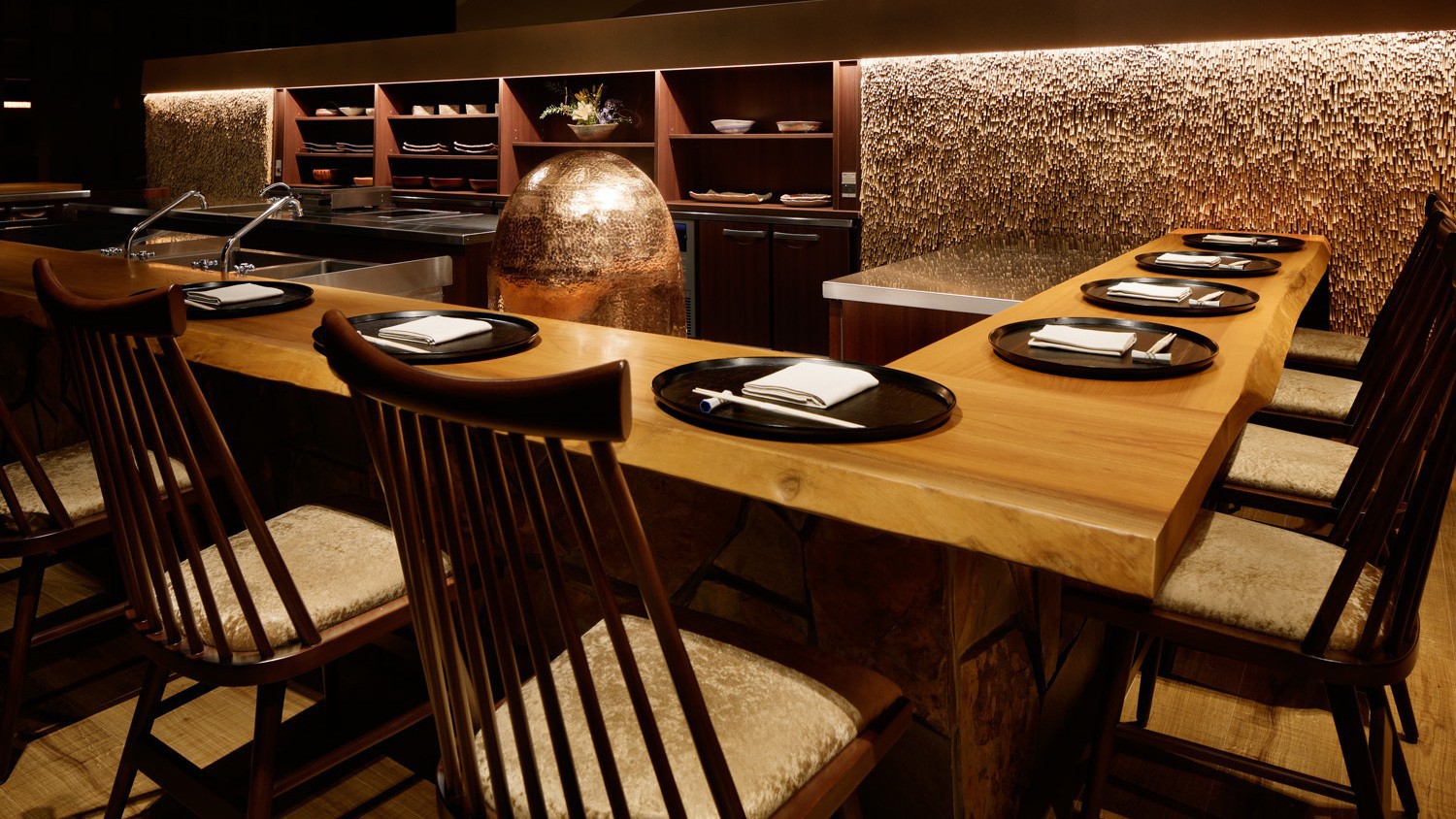 【天麩羅ディナー】滋賀県産の野菜や季節の食材をカウンターで楽しむ。夕朝食付プラン