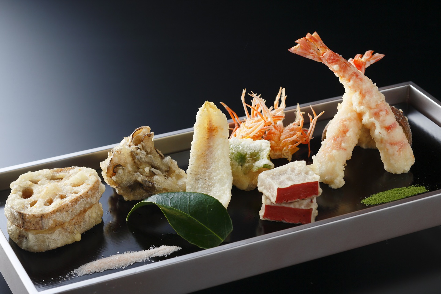 【天麩羅ディナー】滋賀県産の野菜や季節の食材をカウンターで楽しむ。夕朝食付プラン