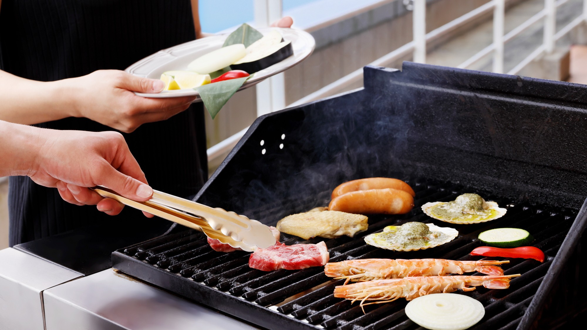 【屋上アウトドアバーベキュー星】