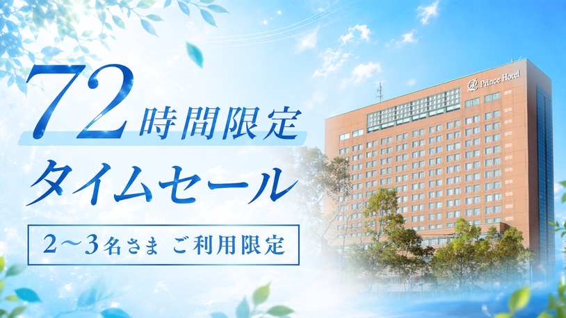 【72時間限定】2〜3名利用限定タイムセール　素泊まり