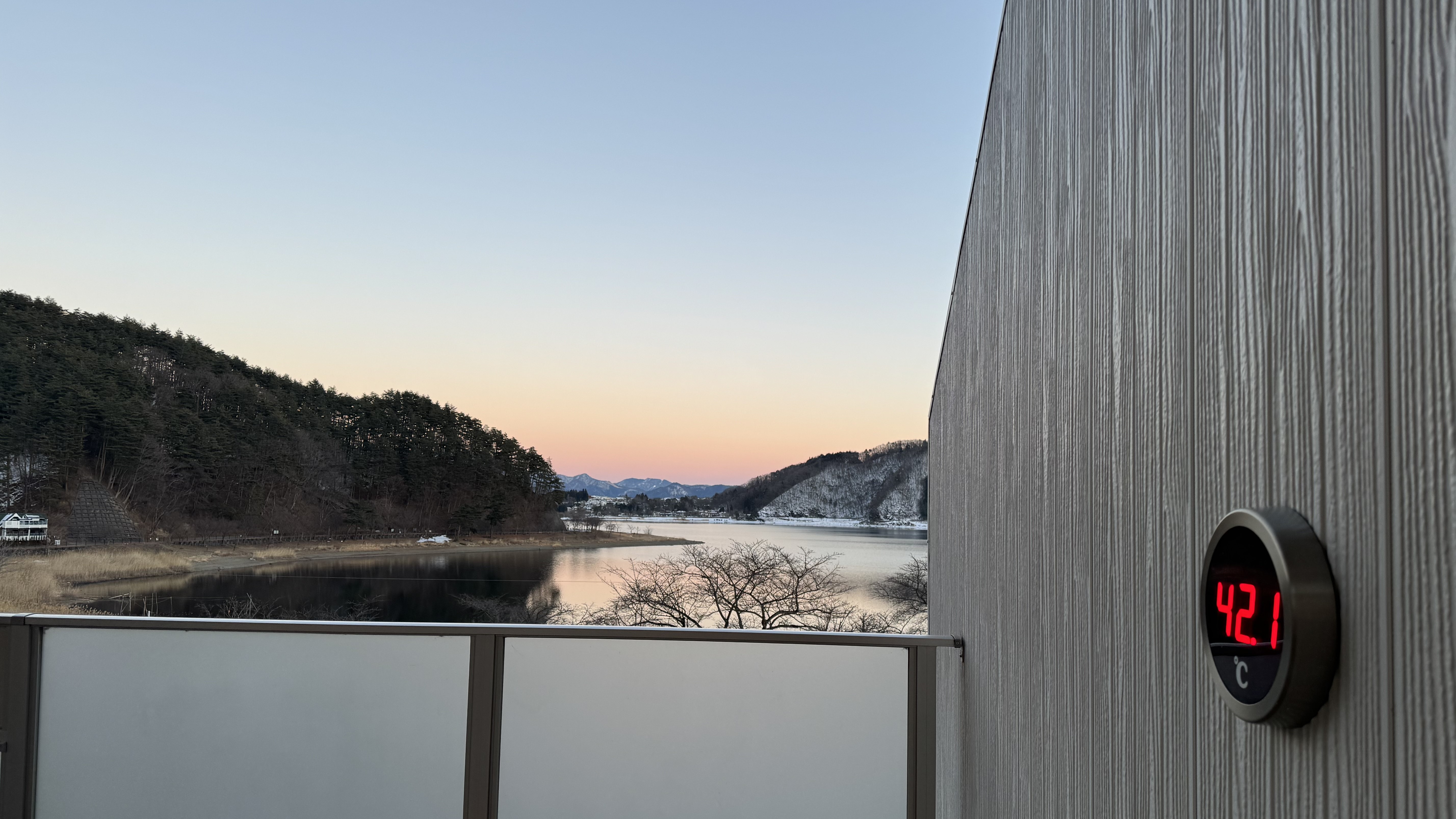 露天風呂からの風景