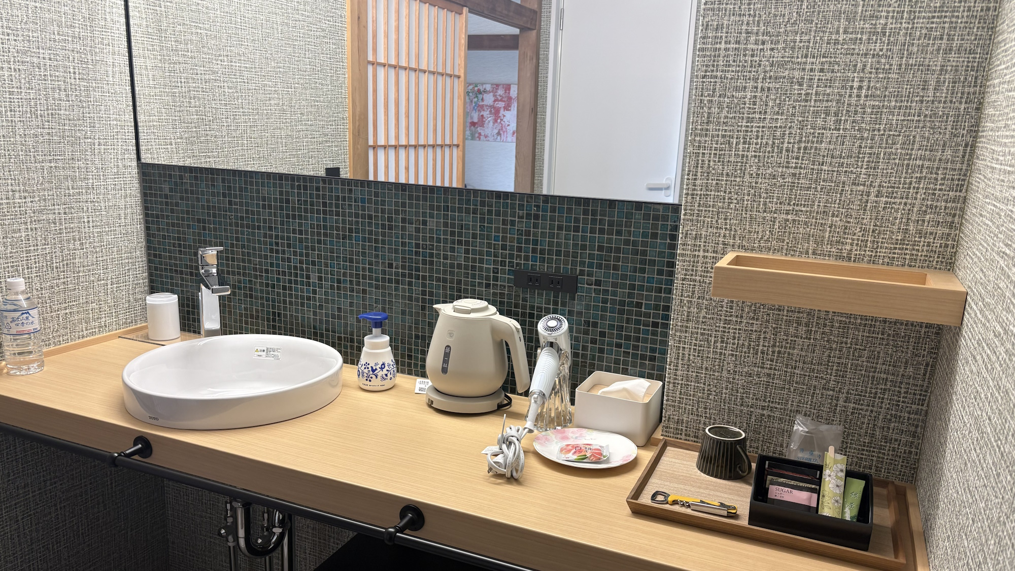 リニューアル和洋モダン10帖。洗面台