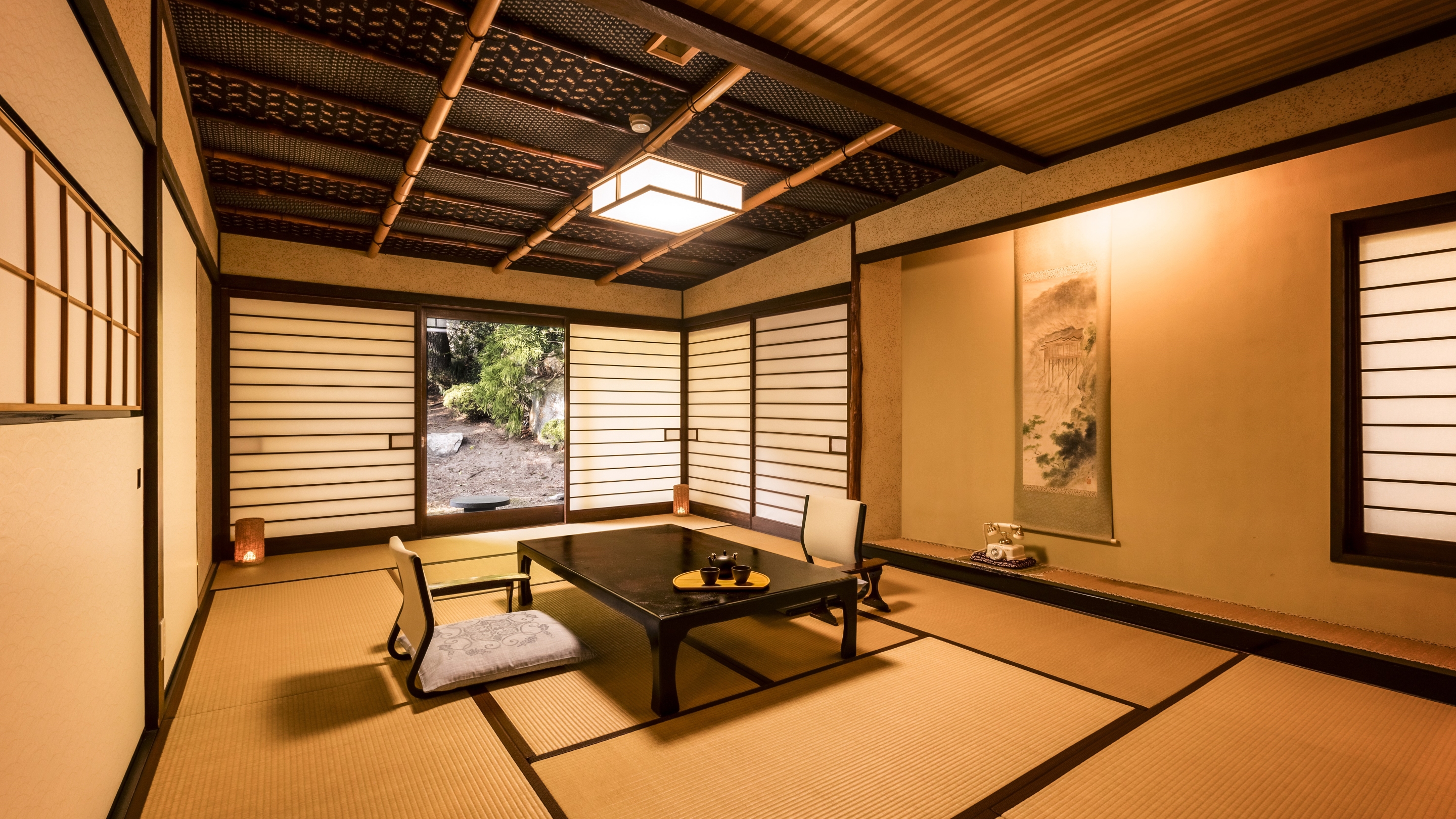 スイート「華宝」露天風呂付(木造棟・ガーデンビュー)