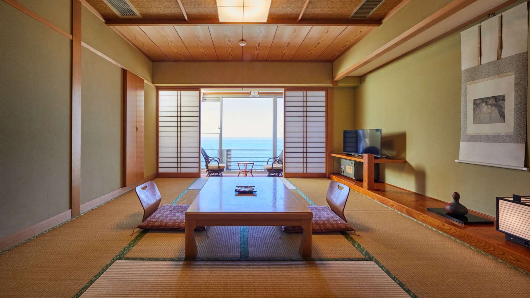 【和洋特別室】和室10畳+ツインベッド+露天風呂