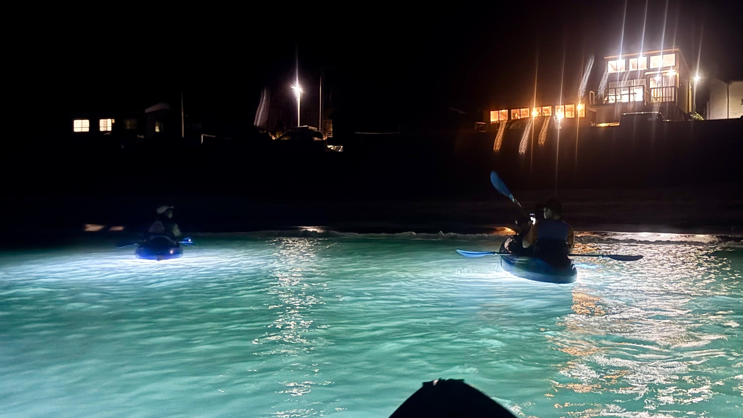 相川達者ナイトシーカヤック体験