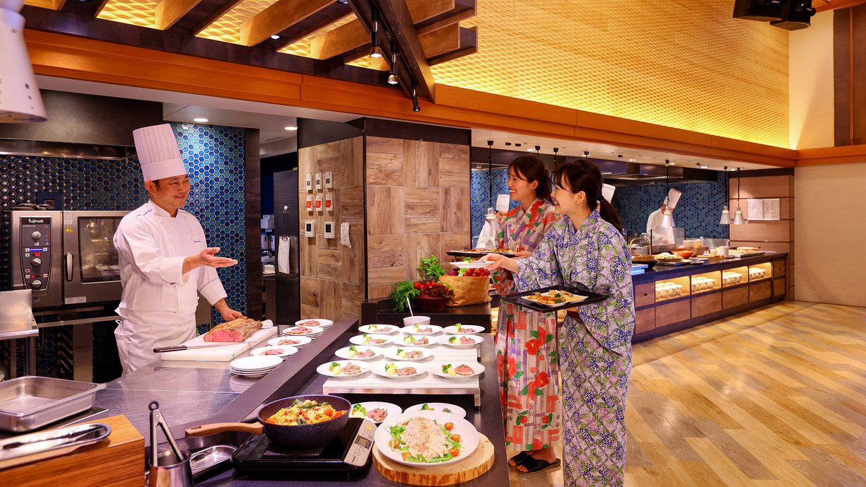 【お得に宿泊】得旅プラン　1泊2食付創作バイキング