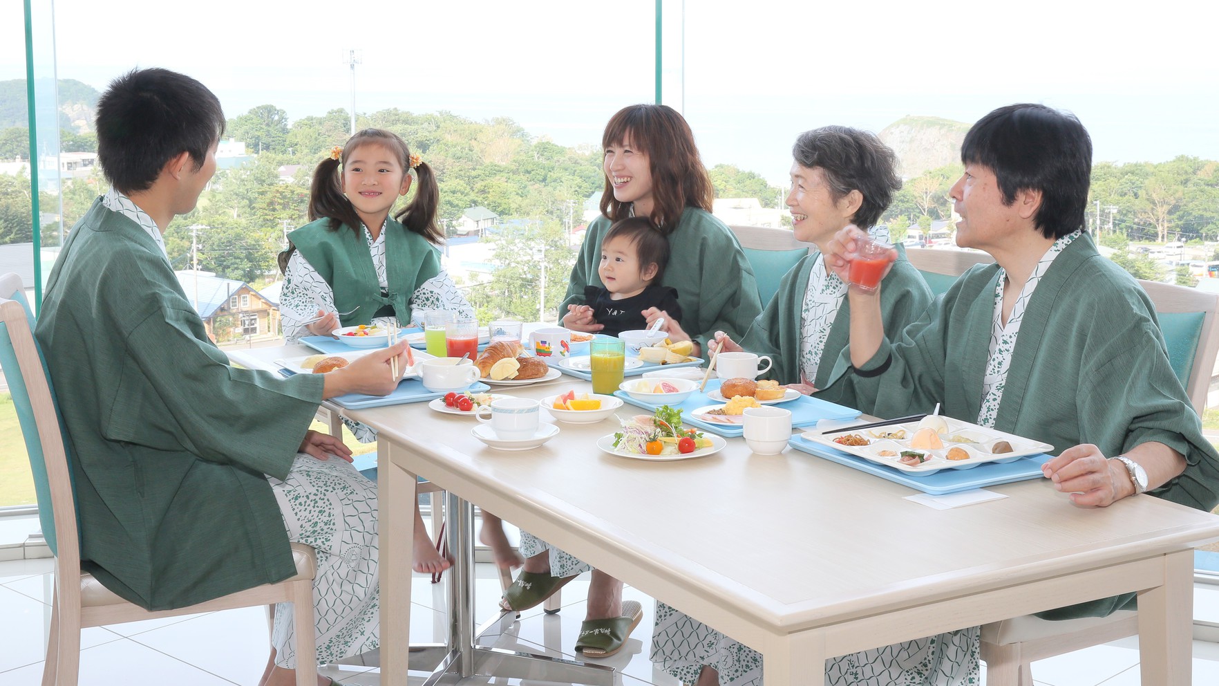 【一泊朝食付プラン】朝食会場「マルスコイ」で当館こだわり朝食を