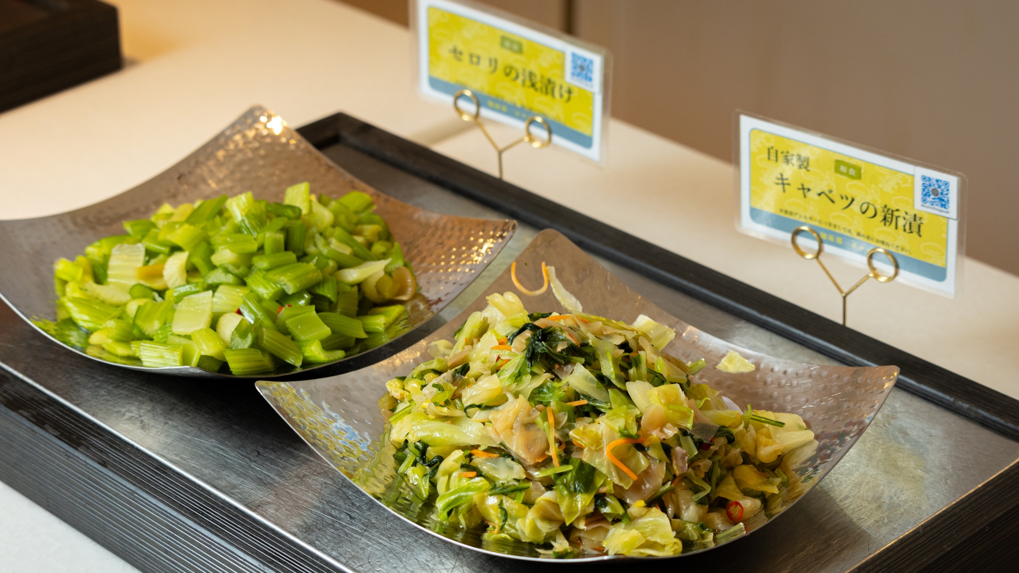 【朝食マルスコイバイキング】料理の一例