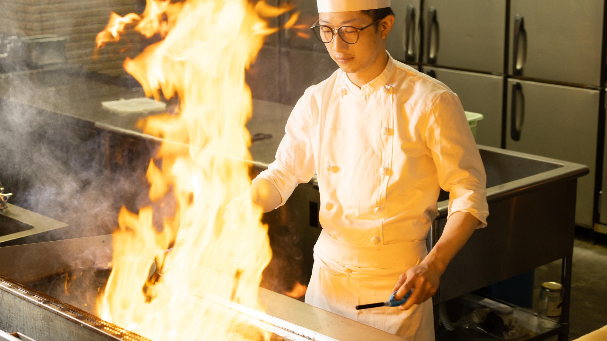 【夕食マルスコイバイキング】オープンキッチンイメージ