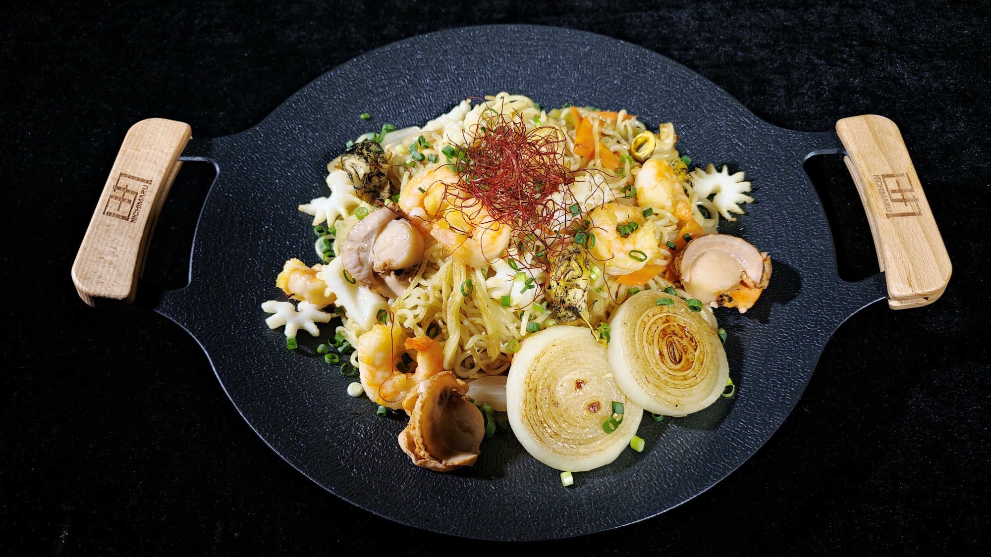 2026年春メニュー写真（3～4月）「オホーツク北見塩焼きそば」