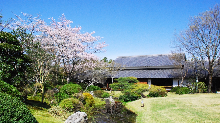 春の庭園