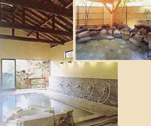 草津の代表的な西の河原源泉。まろやかな湯あたりをお楽しみ下さい。