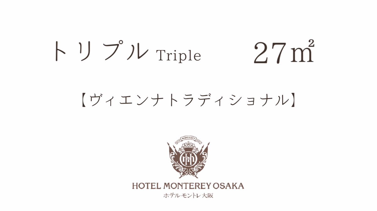 【ヴィエンナ トラディショナル】トリプル 27平米