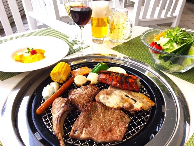 【屋根付きテラスで！雨の日でもBBQを楽しめる】 テラスBBQプラン