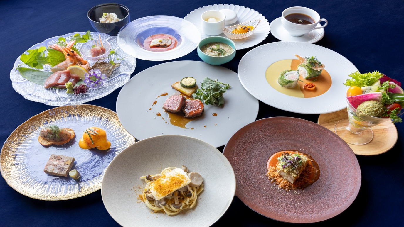 【料理グレードアップ ｜ 離れ】長崎の恵み 雲仙ブランド牛や島原野菜を味わう特選ディナー＜夕朝付き＞