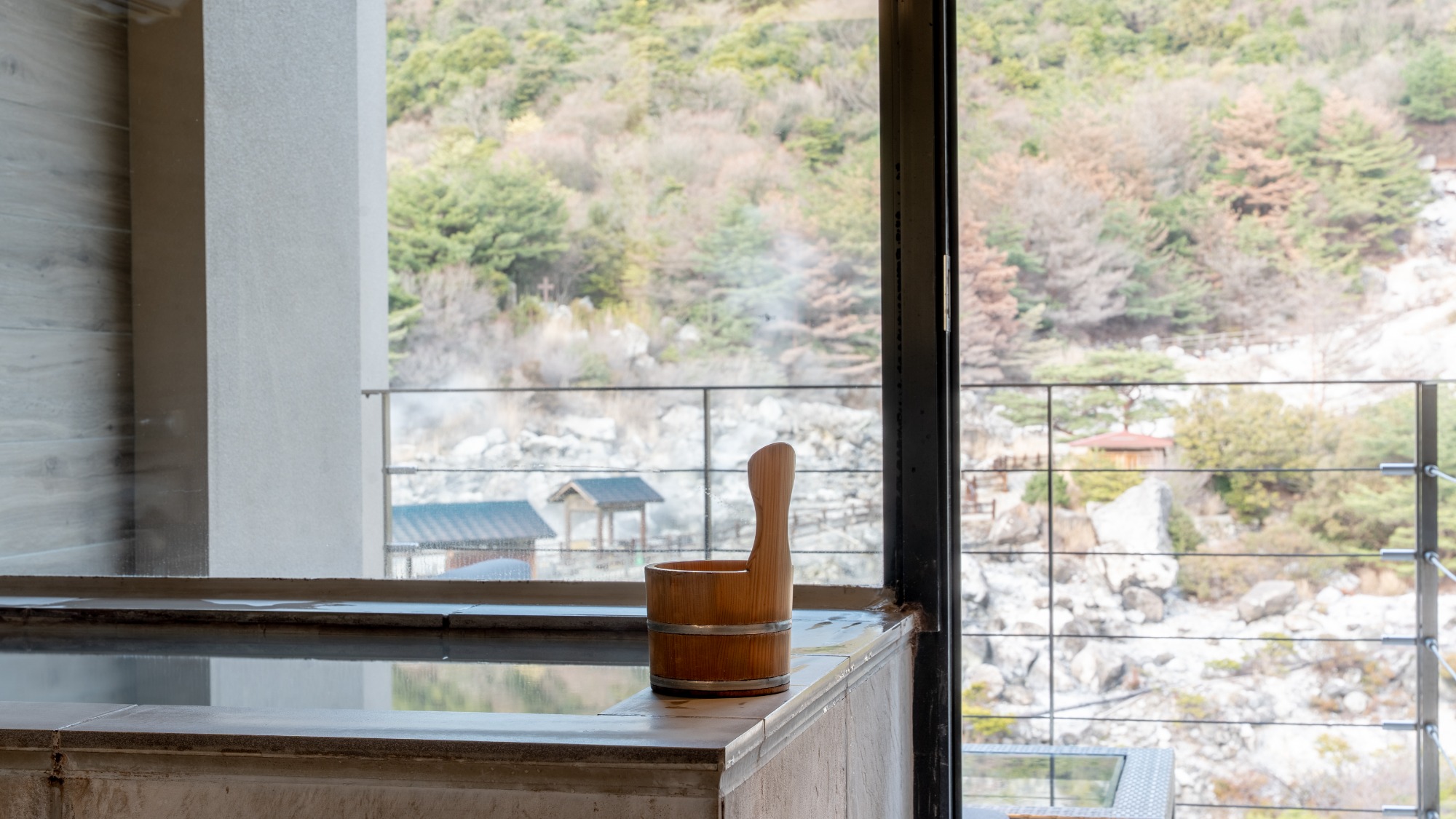 Private hot spring｜客室温泉