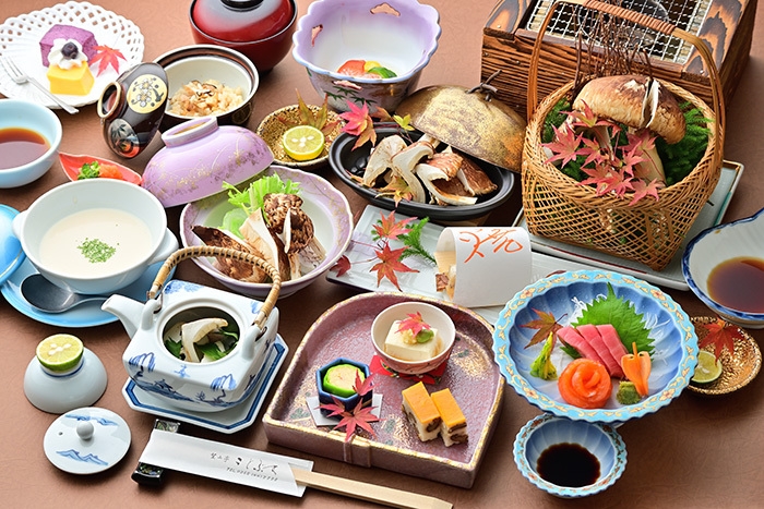 【2026年秋】【期間限定】地物国産松茸7品会席プラン