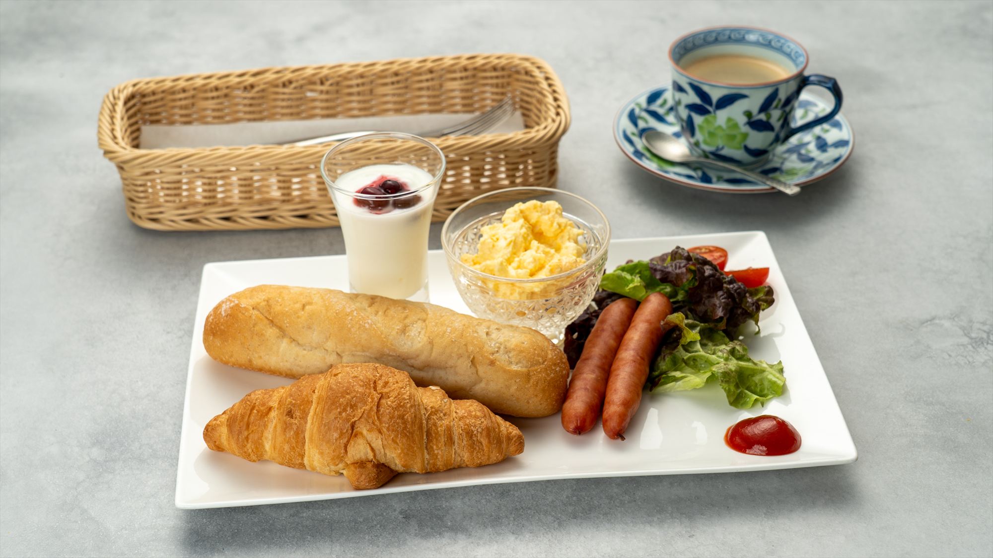 BAILKALcafe　モーニングセット