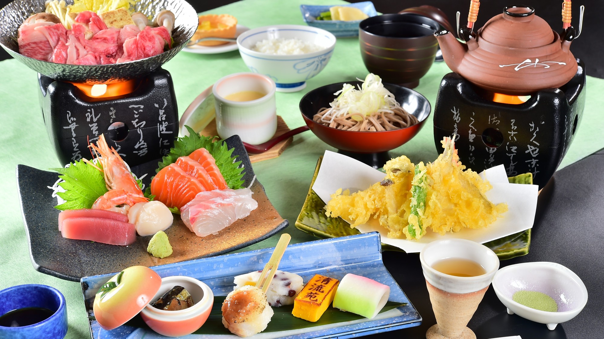 季節の彩り会席