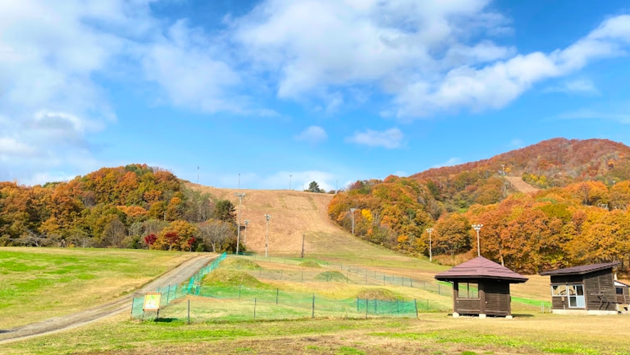 秋の神室スキー場