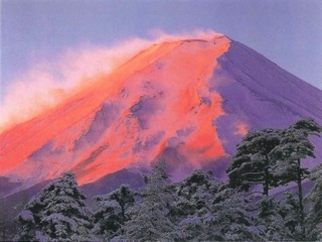 富士山赤富士（1月）