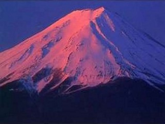 冬季の富士