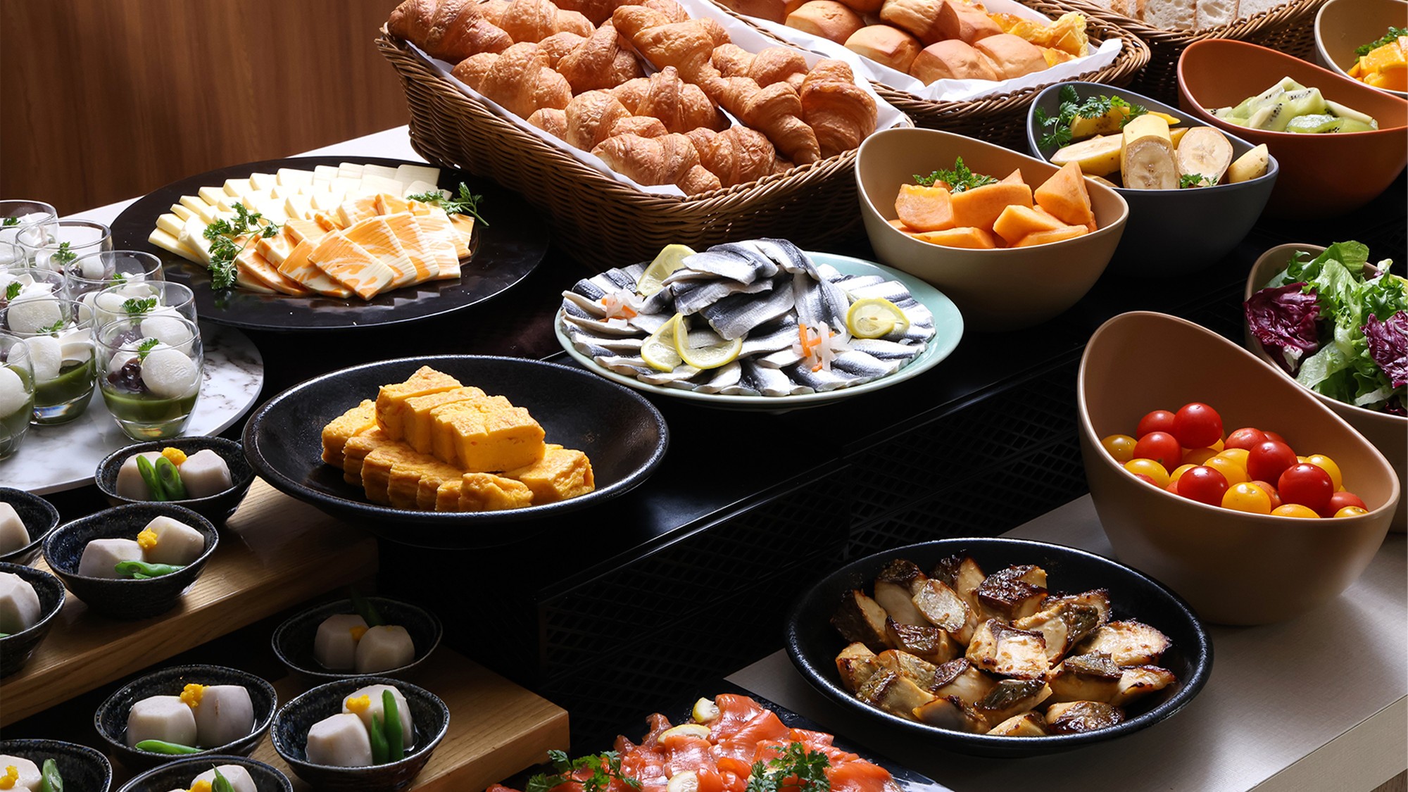 朝食ビュッフェ（イメージ）