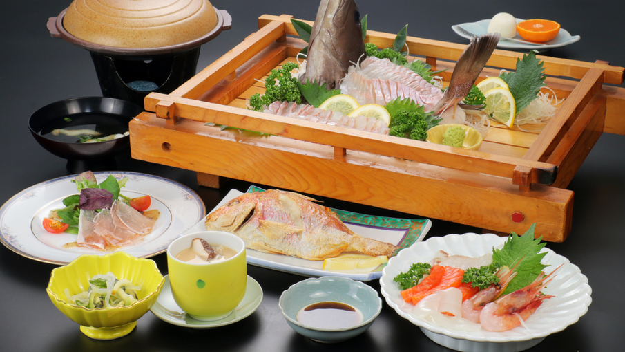 【贅沢コラボ★スタンダード会席】若狭の新ブランド☆幻の高級魚≪若狭まはた≫を食す！ 