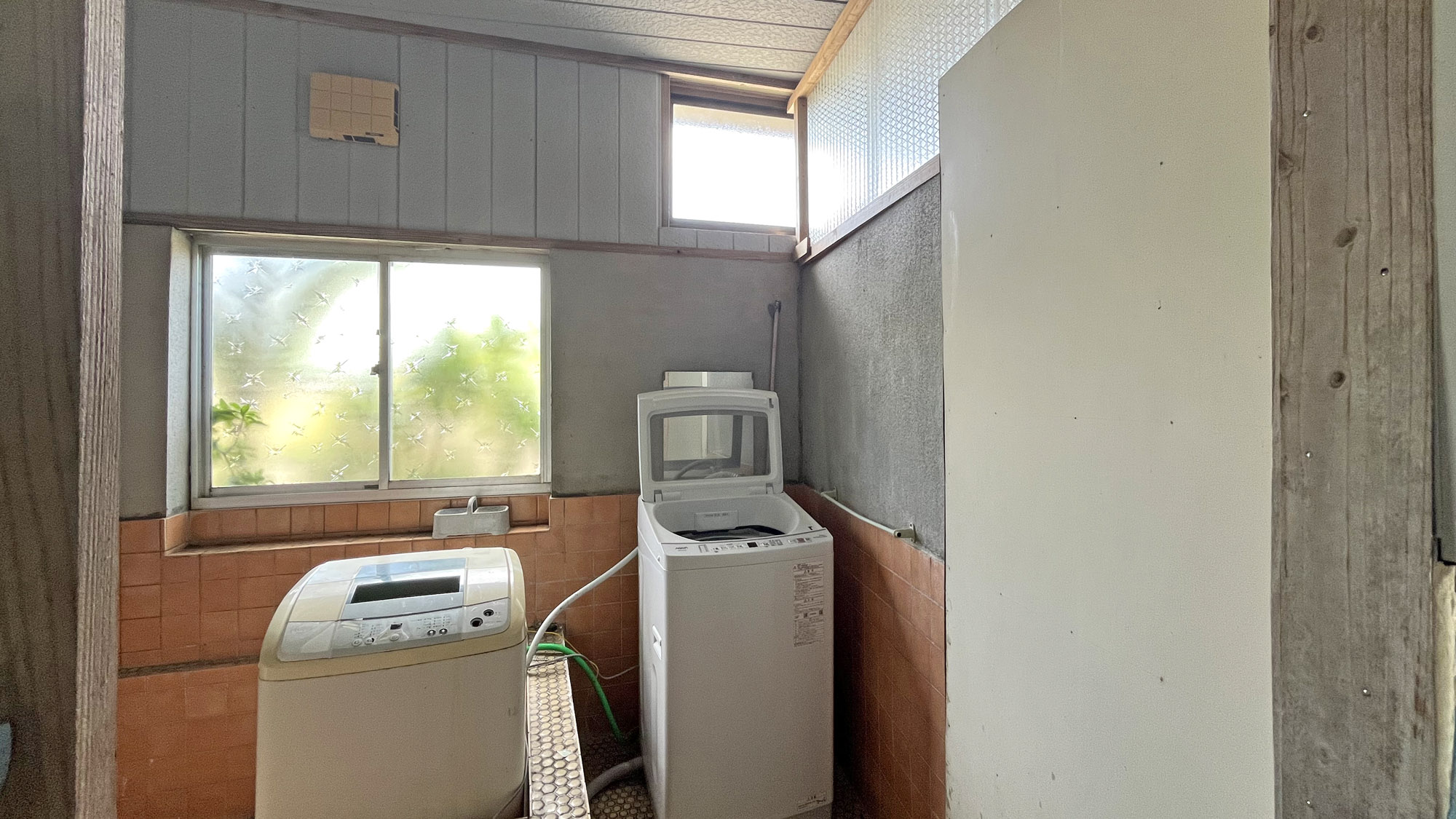 館内には、ランドリースペースが3か所あります