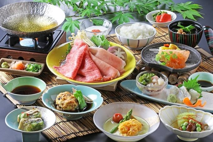 【５％OFF】【楽天スーパーSALE】飛騨高山の旬を味わうホテル自慢の飛騨牛含む和風会席プラン