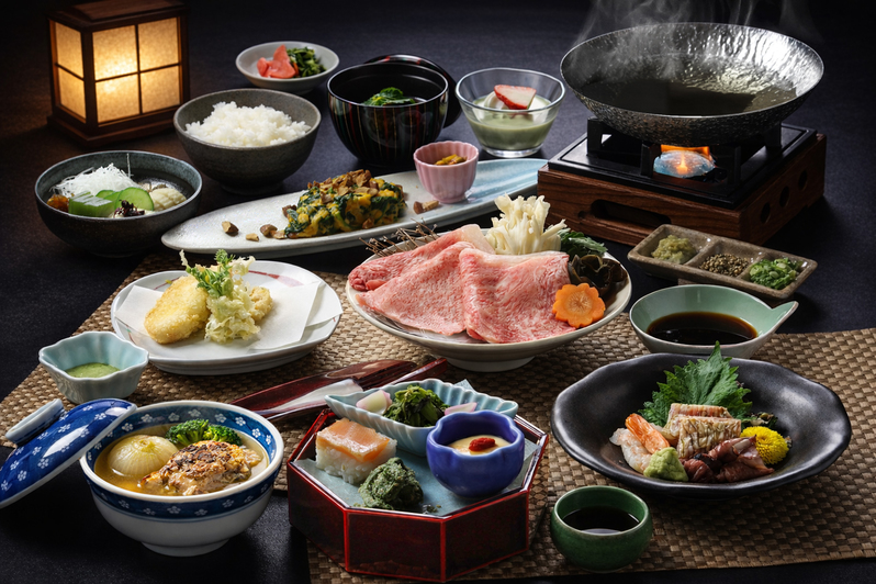 春の創作風会席