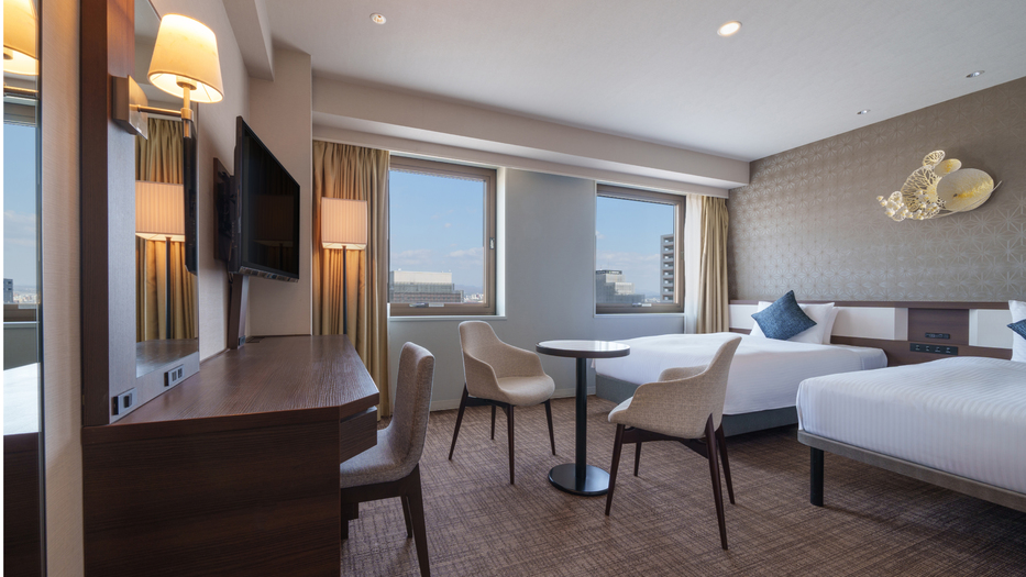 【プレミアルーム】デラックスツイン<28平米>