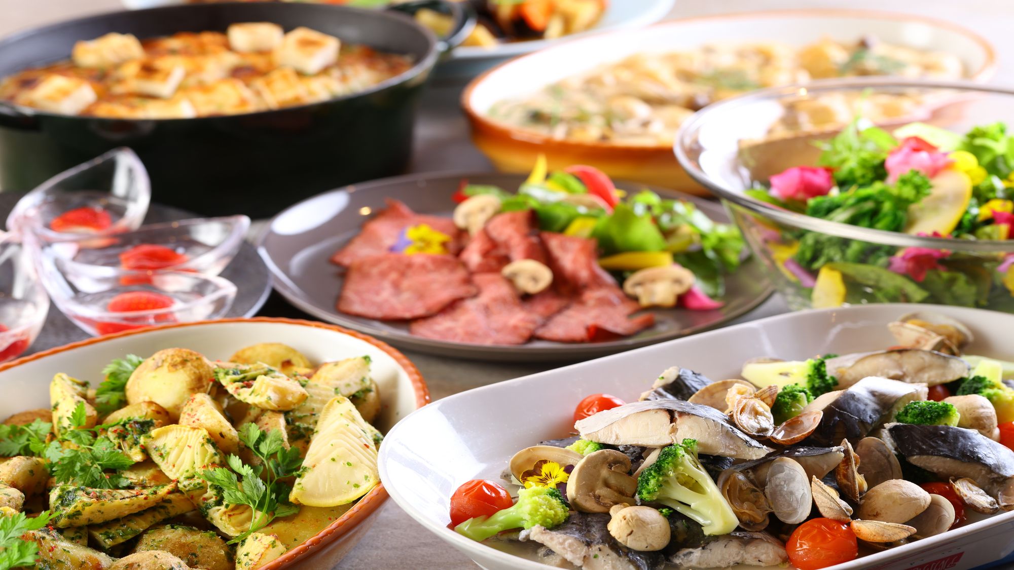 【ビュッフェメニュー】春（2026年3月～2026年5月）