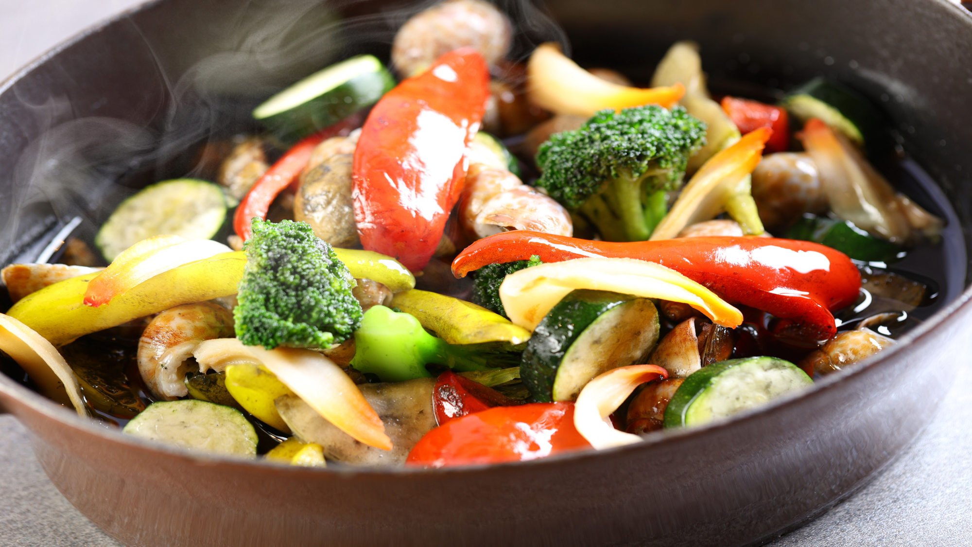 【夕食ビュッフェ】冬（2025年12月～2026年2月）冬野菜の黒アヒージョ