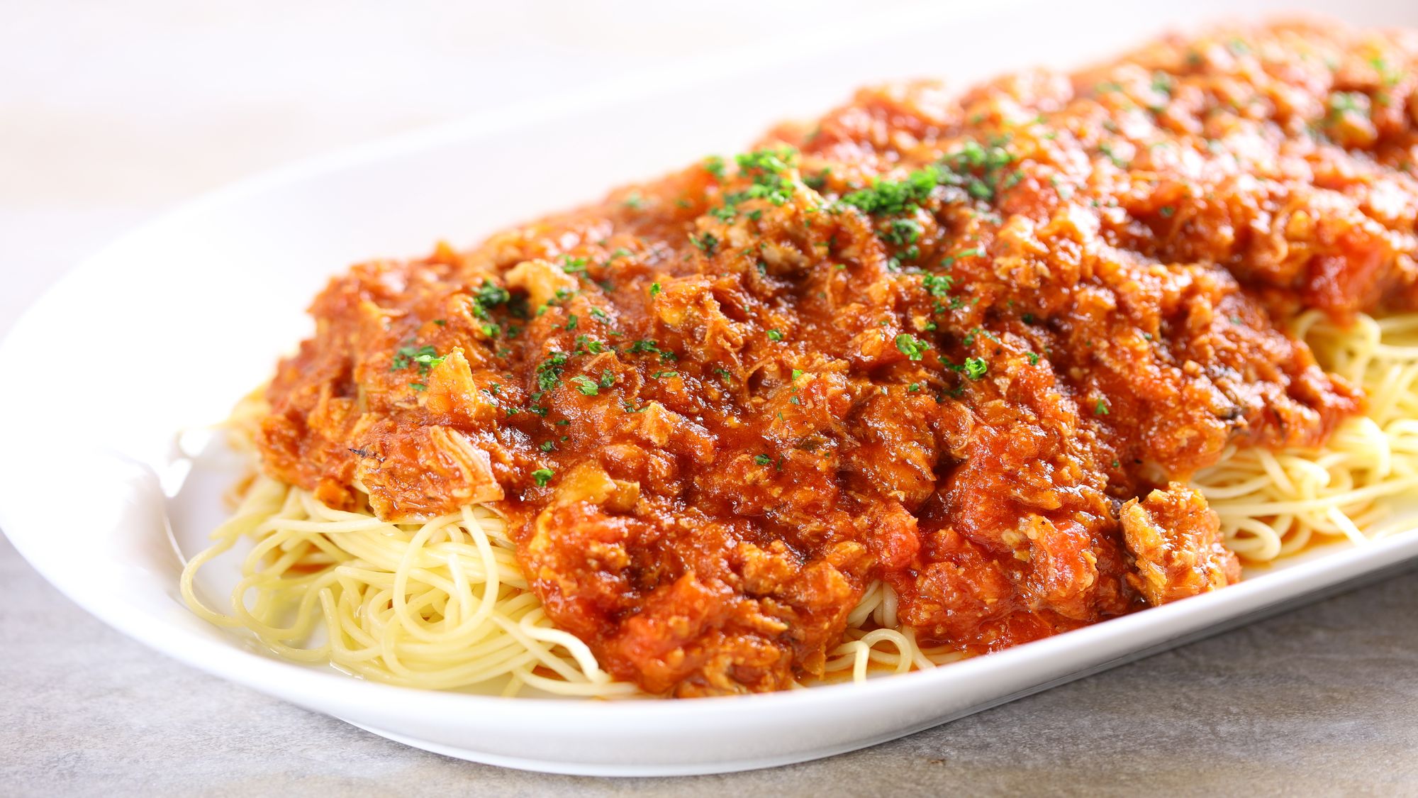 2025春　地豚のミートパスタ