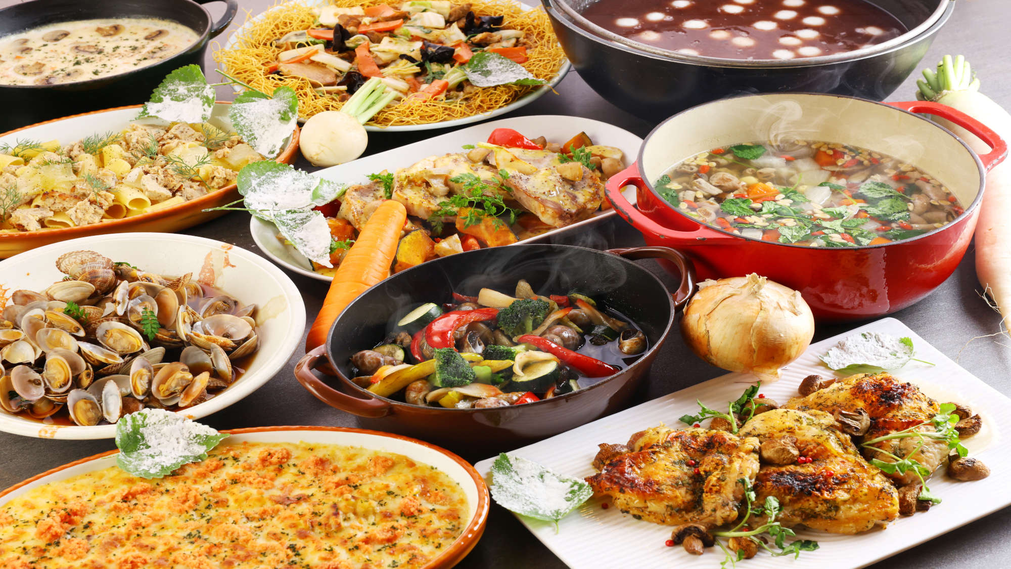 【夕食ビュッフェ】冬（2025年12月～2026年2月）