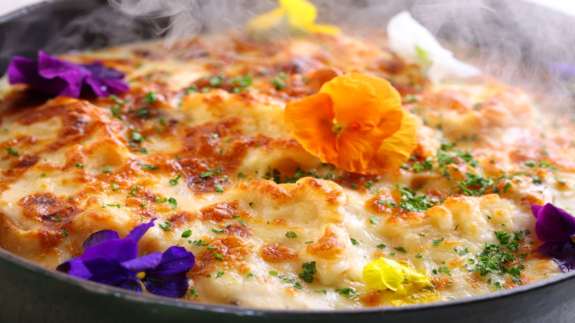 【ビュッフェメニュー】春（2026年3月～2026年5月）房州産酪農牛乳のパングラタン