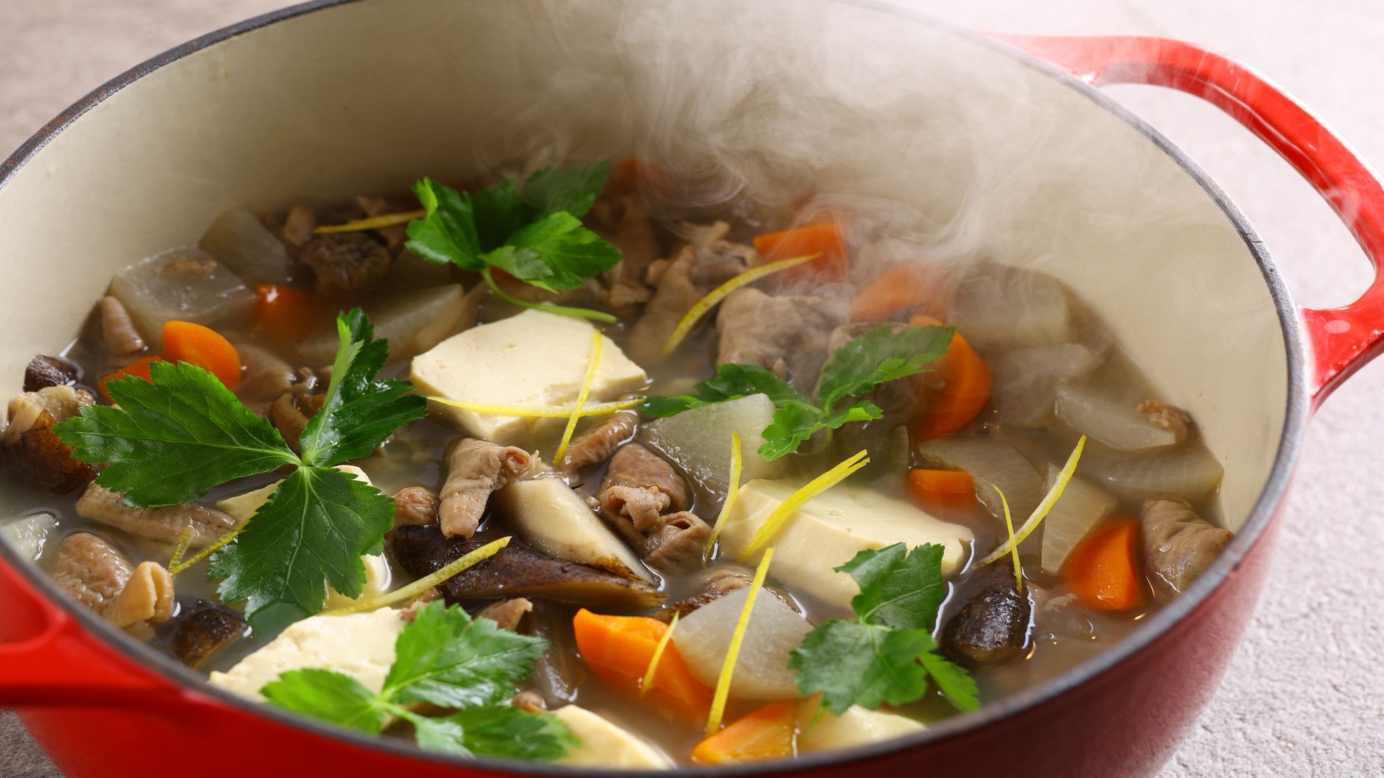 山武塩結びのもつ煮込み　2025年秋ビュッフェ