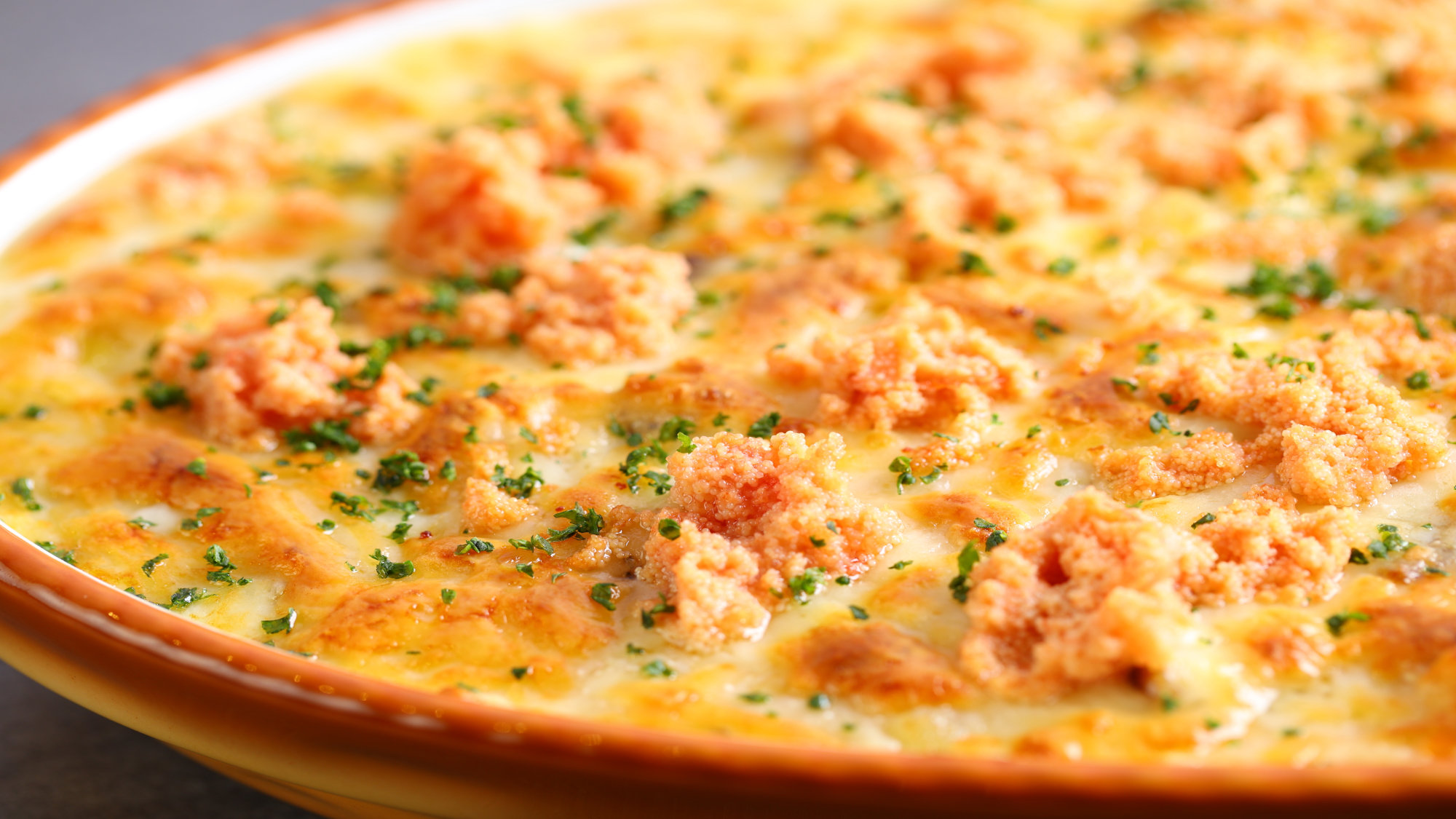 【夕食ビュッフェ】冬（2025年12月～2026年2月）明太子とポテトのグラチネ