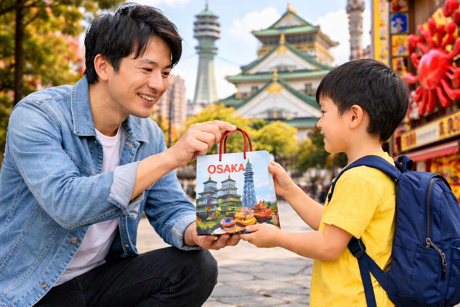朝食ミニパン2個付き！選べる大阪お土産付きプラン