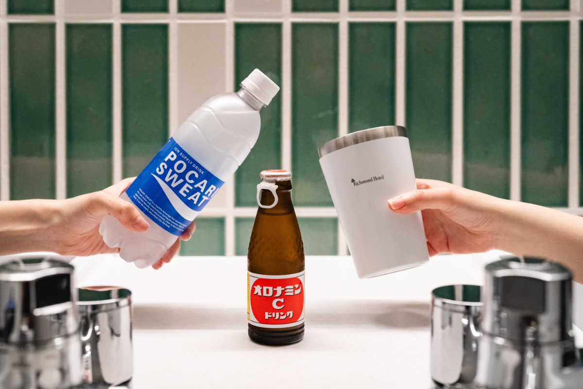 Saunaルームにはオロポをご用意しております