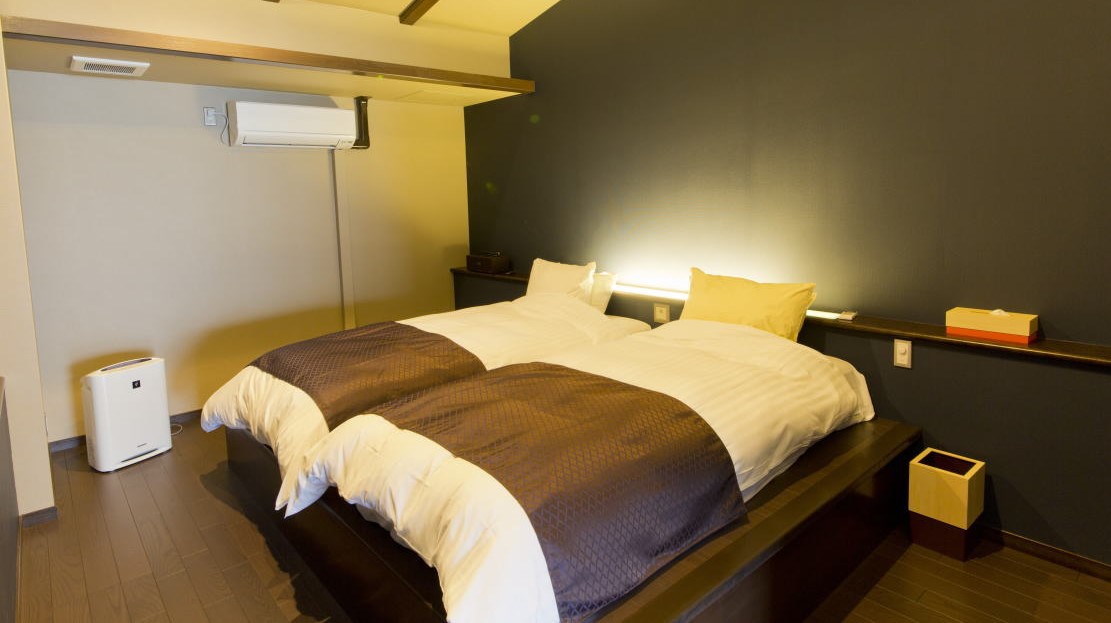 デイベッド+露天風呂付き洋室