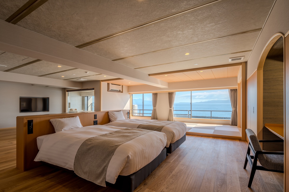 露天風呂付きプレミアム和洋室 〜汐乃音〜