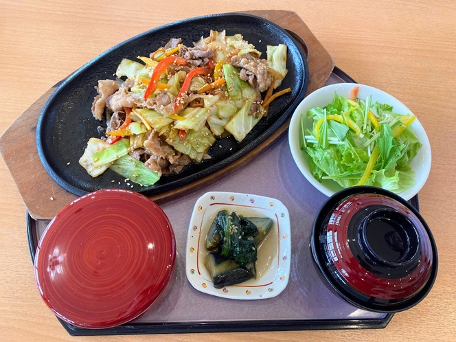 肉野菜スタミナ定食