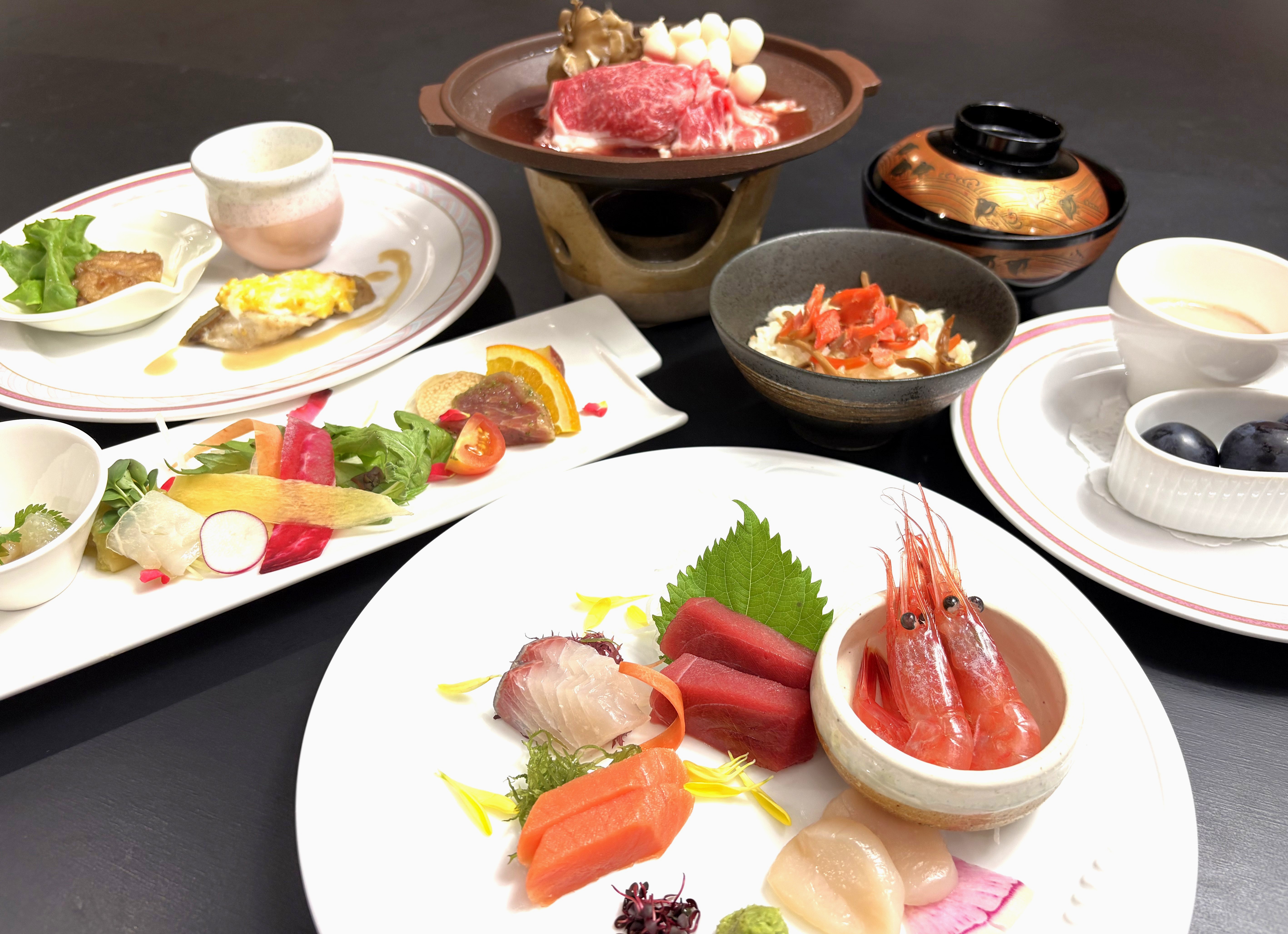 羽幌今宵膳（夕食一例）